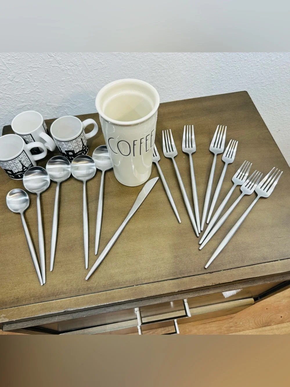 Stainless Steel Cutlery Bundle Set in Silver - Complete Home Dining Set